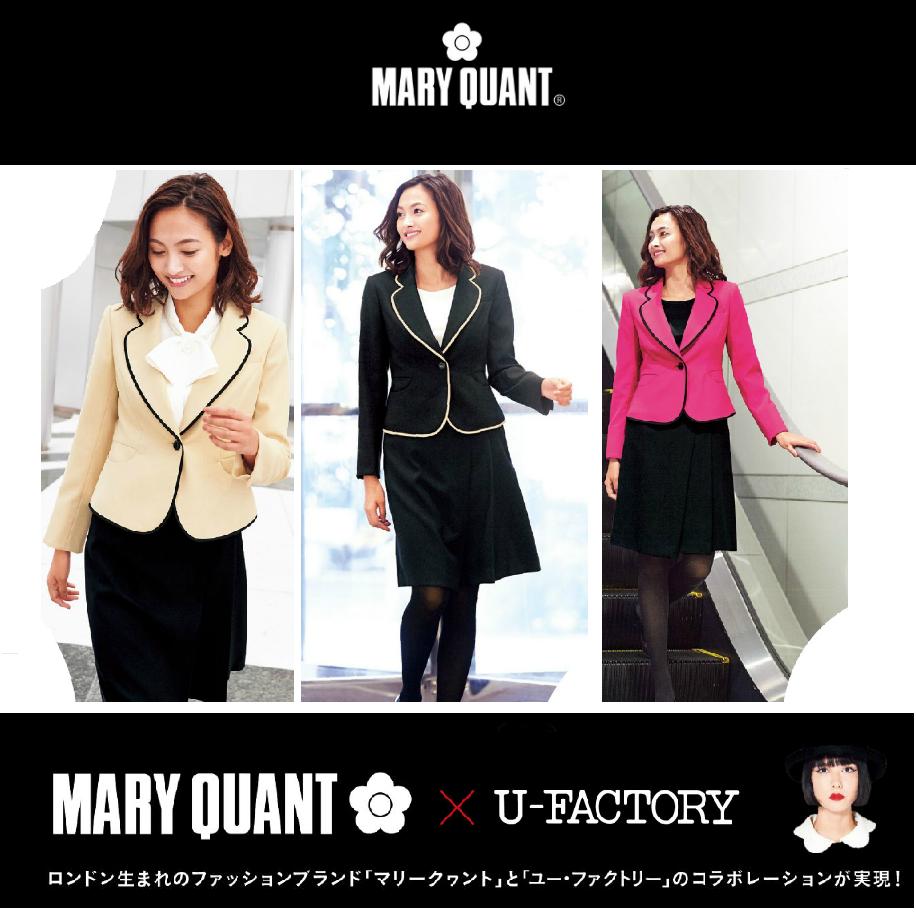 MARY QUANT　×　U-FACTORY　コラボ商品　一輪で美しく咲く花になる　ジャケット　M43063　M43061　M43062　マリークヮント　ユーファクトリー