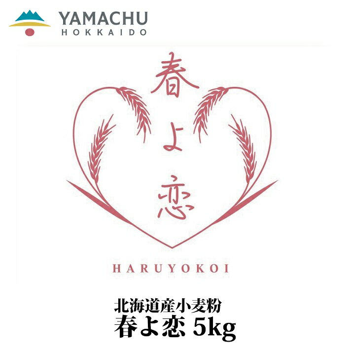 春よ恋【5kg】国産/小麦粉/強力粉/北海道産/パン用/もっちり