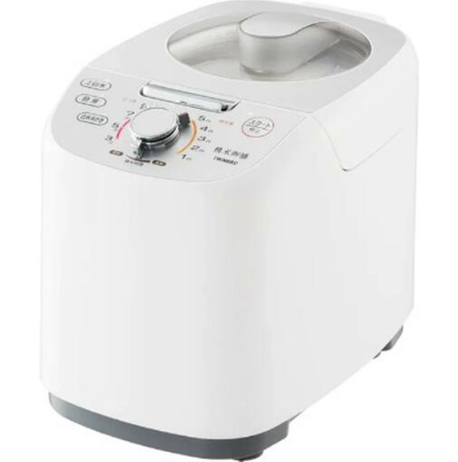 ツインバード TWINBIRD コンパクト精米器 精米御膳 MR-E751W ホワイト