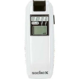 ソシアックXは0.01mg/lのアルコールも見逃さない高性能チェッカーです。 アルコールは思った以上に体内に残っているってご存知ですか？だからハンドルを握る前にセルフチェックの習慣を。 サイズ H120×W45×D22mm 個装サイズ：15...