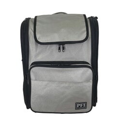 PFI Carry Bag PFI キャリーバッグ レギュラータイプ ライトグレー バッグ キャリーバッグ キャリー ペット 防災 リュック 避難 アウトドア キャンプ ケージ 消臭 抗菌 ワンちゃん ねこちゃん 犬 猫 多機能 災害