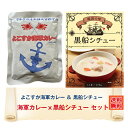 ＼10%ポイント還元！5/7 09:59まで／季節限定メーカー在庫限り！よこすか海軍カレーネイビーブルー＆黒船シチュー セット レトルト カレー シチュー 横須賀 海軍 海軍カレー ホワイト ビーフ セット 詰め合わせ ご当地 おいしい 防災 非常食 有名 人気 よこすか 限定