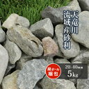 天竜川流域産 砂利 20-40mm 5kg | 庭 砂利 おしゃれ 石 庭石 ガーデン 外構 diy 敷く 大粒 グレー 和風 坪庭 ガーデニング 園芸 マルチ...