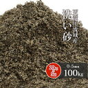 ＼5月1日ポイント2倍!／天竜川流域産 洗い砂 100kg (20kg×5袋) 放射線量報告書付| 0-5mm 庭 砂 すな 洗い砂 洗砂 川…