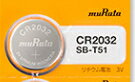 ◆商品情報 取り寄せ商品 此方の商品は、メーカー取り寄せ商品です。ご注文の前に在庫の問い合わせ願います。 規格 時計用ボタン電池（WATCH BATTERY)MURATA製 CR2032-HPA リチウム電池