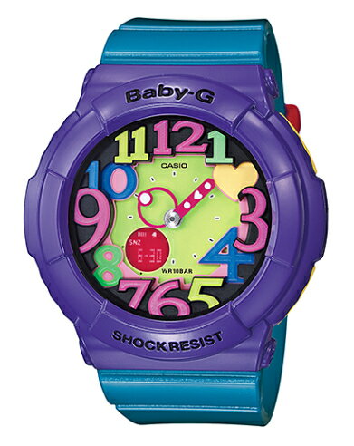 【特価品】カシオ海外モデル ベビーG 「Crazy Neon Series（クレイジーネオンシリーズ）」BGA-131-6B