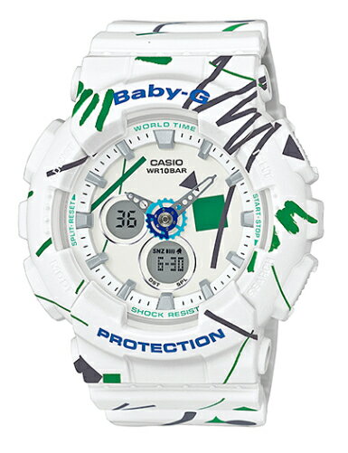 【あす楽対応商品】カシオ海外モデルBaby-G ジオメトリックデザイン BA-120SC-7A 【あす楽対応商品】カシオ海外モデルBaby-G ジオメトリックデザイン BA-120SC-7A