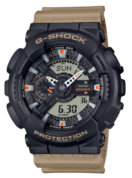 CASIO カシオ G-SHOCK Gショック ジーショック 海外モデル GA-110TU-1A5