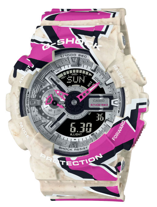 CASIO カシオ G-SHOCK Gショック ジーショック 海外モデル GA-110SS-1A