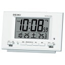 【お取寄せ品】セイコークロック 電波目覚まし時計 SQ778W