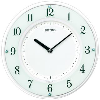 【お取寄せ品】SEIKO CLOCK (セイコークロック)薄型電波ソーラー電波掛時計SF505W