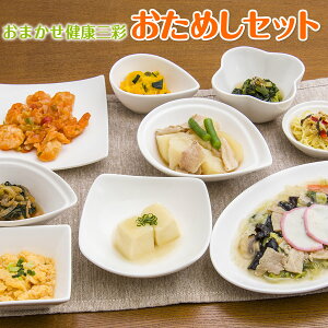 「おまかせ健康三彩　おためしセット」(9品目入)初回限定送料無料累計2000食販売【RCP】