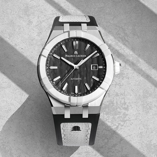 AIKONIC アイコニック ホワイトセラミックベゼル 「お得なWプレゼント」 MAURICE LACROIX モーリスラクロア アイコン AC6008 正規品 新品 自動巻 時計 10気圧 防水