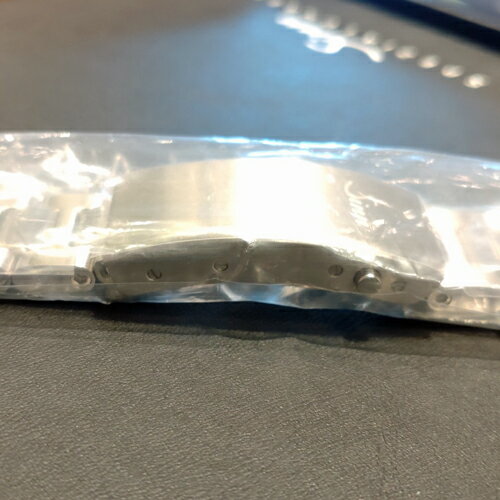 MIMOSA(ミモザ) 時計バンド RA型押ワニ 12mm ブラック (美錠:銀) CRA-A12