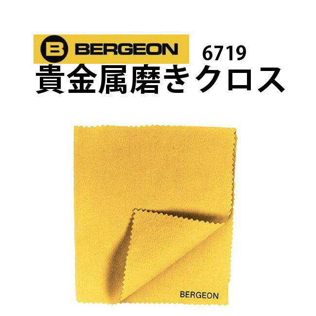 【楽天1位】【MEN'S CLUB 2022 Winter 電子版掲載】ケア用品 貴金属磨きクロス 研磨剤入り BERGEON ベルジョン BE6719 ギフト 新生活 入社