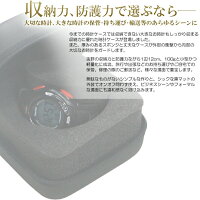 【新商品】IGIMIオリジナル1本用高級ウォッチボックス黒マットBI324185【時計ケース/収納/ウォッチケース/携帯用/革バンド/Dバックル/ウレタン】【RCP】