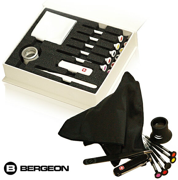 【雑誌掲載商品】BERGEON(ベルジョン) BLACK & WHITE 工具セット 【時計工具/ウォッチツール/時計修理/工具セット】【RCP】10P08Feb15 【雑誌掲載商品】BERGEON(ベルジョン) BLACK & WHITE 工具セット 【時計工具/ウォッチツール/時計修理/工具セット】【RCP】10P08Feb15