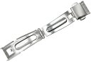 【楽天1位】腕時計メタルブレスレット用 三つ折れプッシュ式 バックル SS 10mm～22mm バラ売り DE-651 2