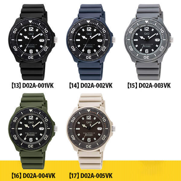 シチズン CITIZEN Q&Q ソーラー 電波 腕時計 Q&Q メンズ 防水 電波ソーラー チープ...