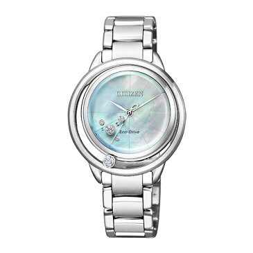 シチズン エル エコドライブ オアシス EW5521-81D CITIZEN L Oasis 国内正規品 腕時計 レディース ソーラー ダイヤモンド入 白蝶貝 和装 着物 アクセサリー シルバー 中学生 高校生 誕生日プレゼント 女性 彼女 友達 ギフト