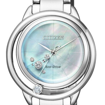 シチズン エル エコドライブ オアシス EW5521-81D CITIZEN L Oasis 国内正規品 腕時計 レディース ソーラー ダイヤモンド入 白蝶貝 和装 着物 アクセサリー シルバー 中学生 高校生 誕生日プレゼント 女性 彼女 友達 ギフト