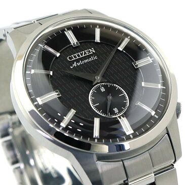 シチズン コレクション 機械式 腕時計 メンズ 自動巻き 手巻き メカニカル CITIZEN COLLECTION NK5000-98E シルバー ブラック 国内正規品 商品到着後レビューを書いて3年保証 時計 誕生日プレゼント 男性 彼氏 旦那 夫 友達 息子 ギフト