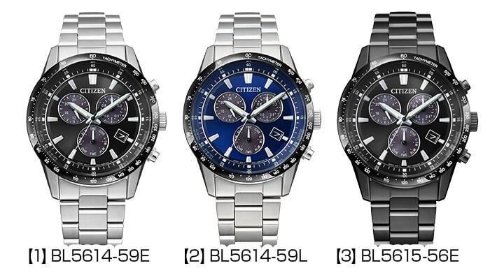 【お取り寄せ】シチズン コレクション CITIZEN COLLECTION BL5614-59E BL5614-59L BL5615-56E エコドライブ ソーラー クロノグラフ カレンダー アナログ メタル 青 ネイビー 黒 ブラック シルバー 国内正規品 メンズ 腕時計