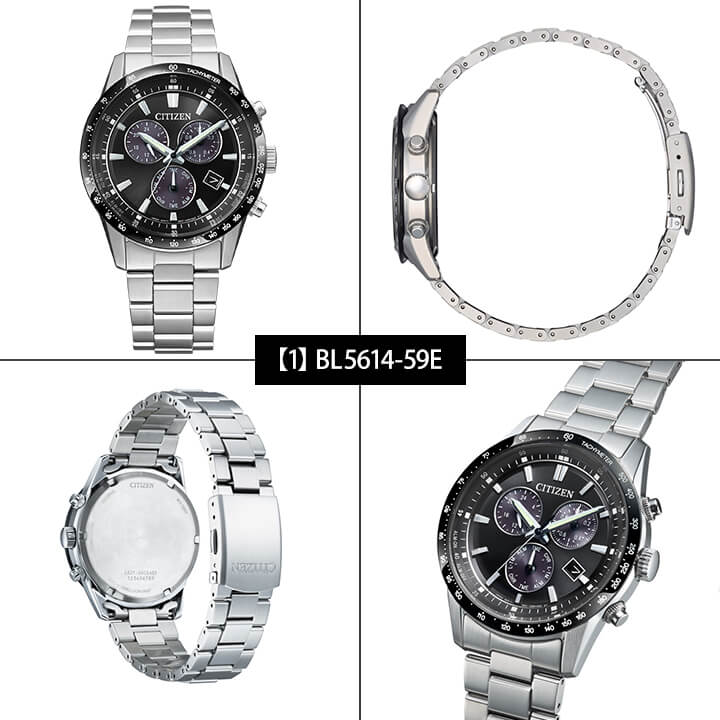 【お取り寄せ】シチズン コレクション CITIZEN COLLECTION BL5614-59E BL5614-59L BL5615-56E エコドライブ ソーラー クロノグラフ カレンダー アナログ メタル 青 ネイビー 黒 ブラック シルバー 国内正規品 メンズ 腕時計