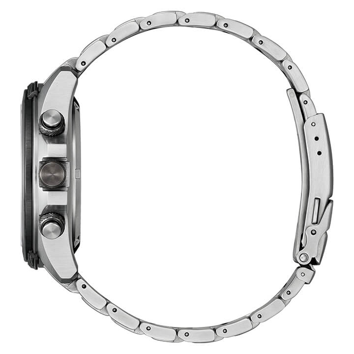 【お取り寄せ】シチズン プロマスター LANDシリーズ エコドライブ ソーラー アナログ デジタル アナデジ シルバー 青 ブラック CITIZEN PROMASTER JV1006-51L 腕時計 国内正規品 メンズ