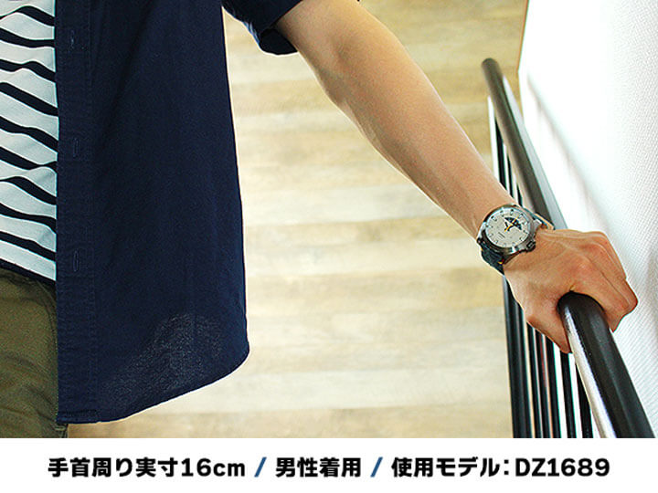 DIESEL ディーゼル 時計 おしゃれ デニム バンド ベルト ブランド ARGES アージェス DZ1689 海外モデル メンズ 腕時計 ウォッチ クオーツ アナログ 銀 シルバー 誕生日プレゼント 男性 彼氏 旦那 夫 友達 ギフト ブランド