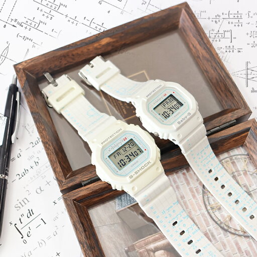 【バンド・BOX訳あり】ペアウォッチ G-SHOCK ジーショック Gショック Baby-G ベビーG デジタル ラバーズコレクション ラバコレ 2021 LOV-21B-7 腕時計 防水 白 ホワイト おそろい 夫婦 高校生カップル 記念日 誕生日プレゼント ブランド 30代 ペアグッズ