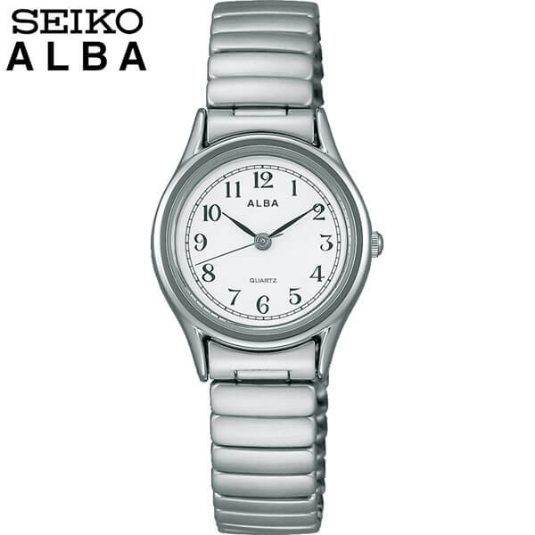 セイコー アルバ 腕時計（レディース） 【お取り寄せ】SEIKO セイコー ALBA アルバ AQHK439 国内正規品 レディース レディス 腕時計 ウォッチ メタル バンド クオーツ アナログ 白 ホワイト 銀 シルバー 中学生 高校生 誕生日プレゼント 女性 彼女 友達 娘 ギフト ブランド