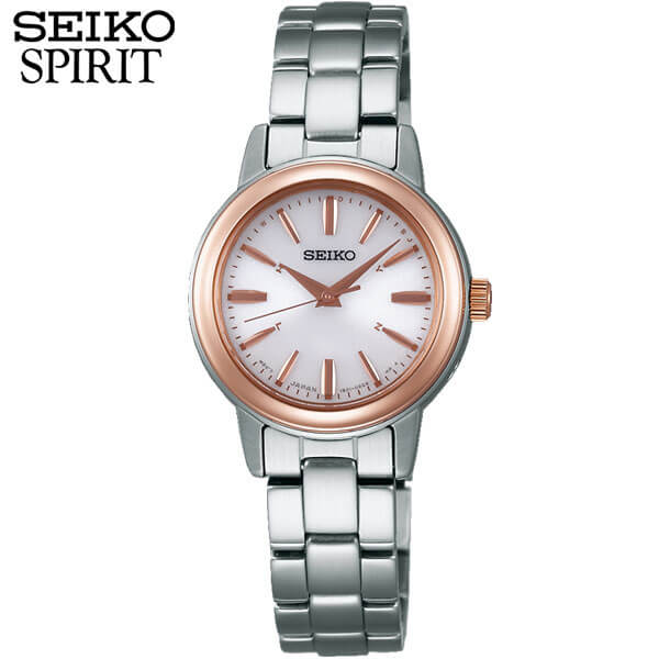 セイコー セレクション スピリット 腕時計 SEIKO SELECTION SPIRIT レディース 電波 ソーラー SSDY018 国内正規品 メタル アナログ ピンク ゴールド 銀 シルバー 誕生日プレゼント 女性 彼女 友達 娘 ギフト