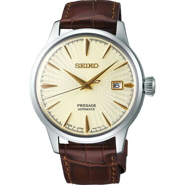 【豆皿付き】SEIKO セイコー PRESAGE プレザージュ SARY109 メンズ 腕時計 革ベルト レザー 機械式 メカニカル 自動巻き 金 ゴールド 国内正規品 商品到着後レビューを書いて7年保証誕生日プレゼント 男性 ギフト