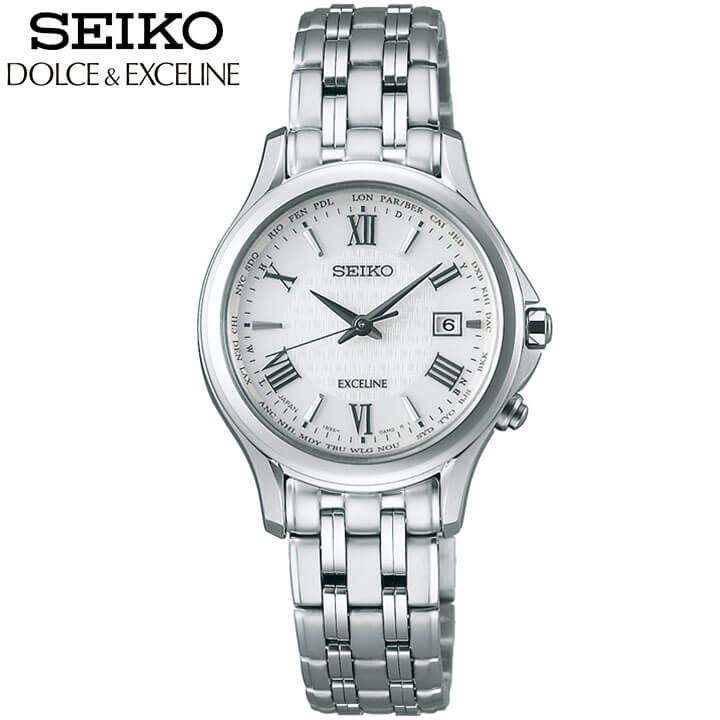 ڤ󤻡SEIKO  DOLCE &EXCELINE ɥ&꡼ SWCW161 ǥ ӻ  ᥿ ȥ顼 ʥ  С   ⹻ ץ쥼   ͧã ̼ ե ֥