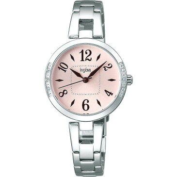 SEIKO ALBA ingenu セイコー アルバ アンジェーヌ ブレスレット レディース 腕時計 AHJK449 AHJK450 メタル 秒針 青 ネイビー ピンク 銀 シルバー 国内正規品 女子 中学生 高校生 誕生日プレゼント 女性 彼女 友達 娘 ギフト