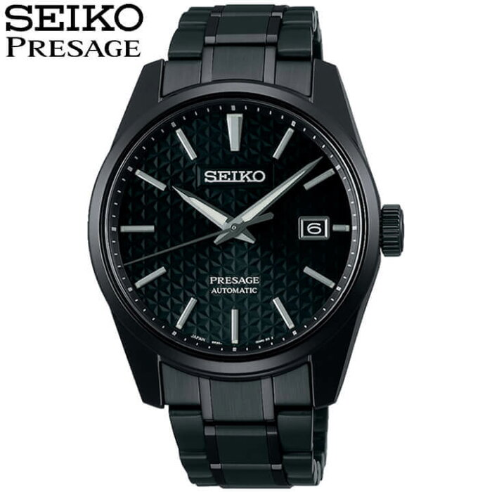 セイコー プレザージュ コアショップ限定モデル SEIKO PRESAGE プレステージライン SARX091 機械式 メカニカル 自動巻き 黒 ブラック メンズ ビジネス 誕生日プレゼント 男性 彼氏 旦那 夫 息子 ギフト