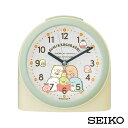 SEIKO セイコークロック 目覚まし時計 子供 キャラクター すみっコぐらし CQ167C 女の子 男の子 アナログ 置時計 かわいい 誕生日プレゼント 小学...