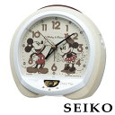 楽天ブランド腕時計通販の加藤時計店【お取り寄せ】SEIKO セイコークロック FD483C キッズ ディズニー Disney ミッキーマウス ミニーマウス 目覚まし時計 キャラクター キャラ 目覚し めざまし 置時計 かわいい 誕生日プレゼント 子供 男の子 女の子 クリスマスプレゼント 小学生 国内正規品