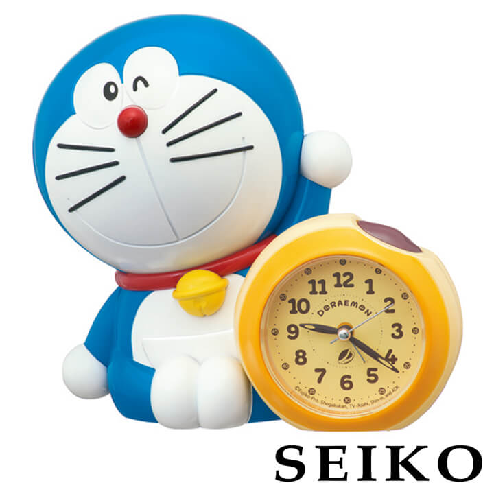 【お取り寄せ】SEIKO セイコークロック キャラクター ドラえもん JF383A キッズ 目覚まし時計 めざまし 目覚し 置時計 おしゃべり ボイス アナログ 卒園祝い 入学祝い 誕生日プレゼント 子供 男の子 女の子 クリスマスプレゼント 小学生 国内正規品