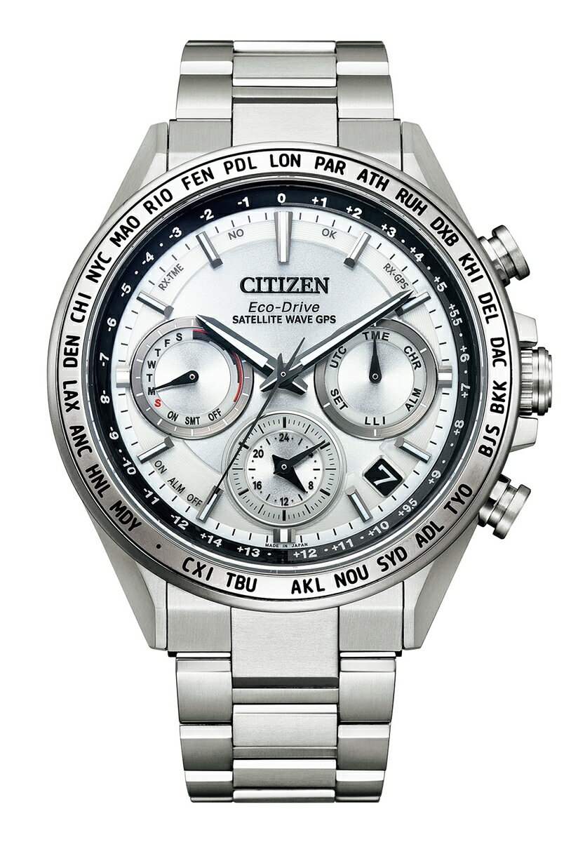 シチズン アテッサ 腕時計（メンズ） アテッサ ATTESA シチズン CITIZEN 正規メーカー延長保証付き CC4010-80A GPS衛星電波受信 国内正規品 腕時計