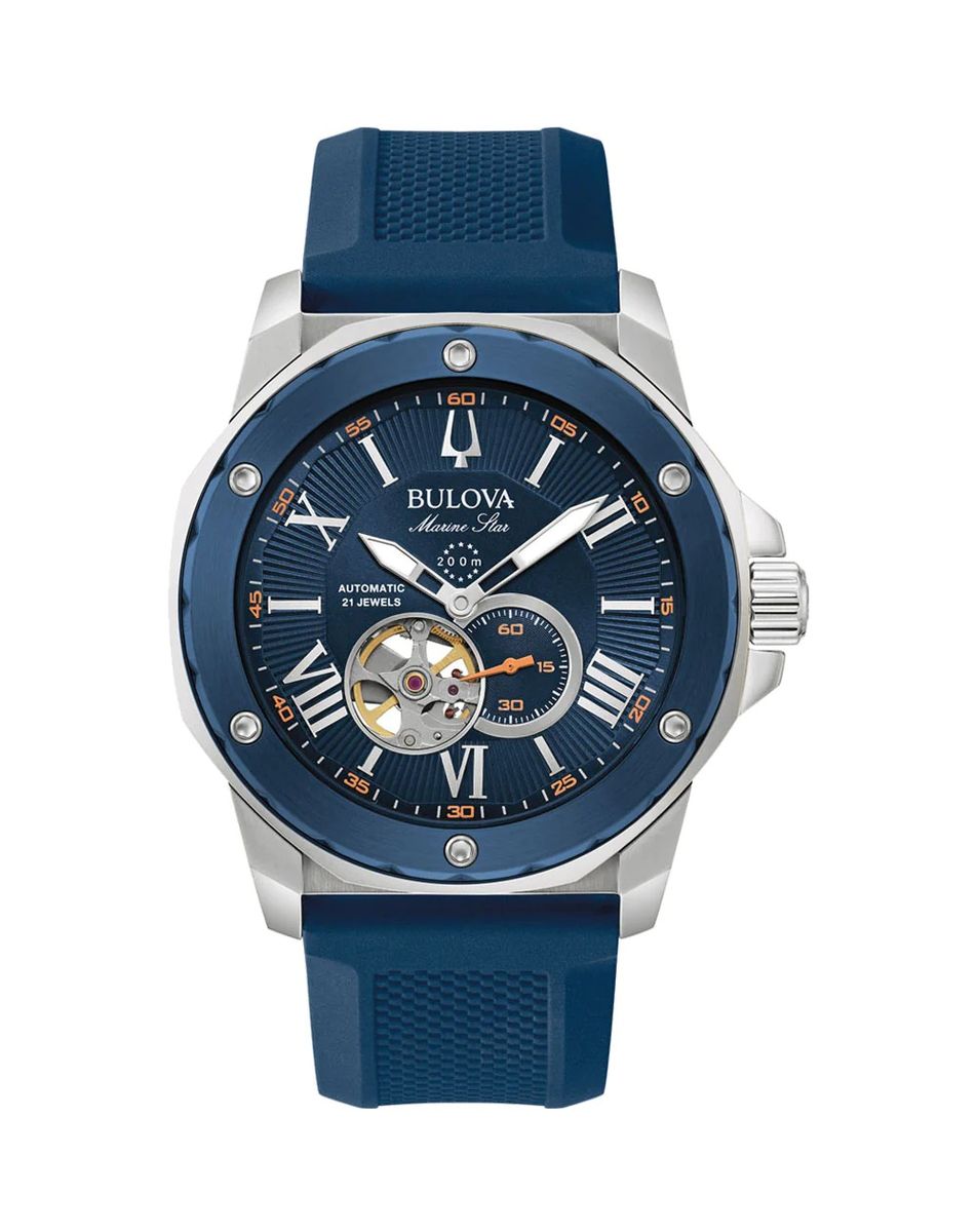 ブローバ ビジネス腕時計 メンズ ブローバ BULOVA 98A303 マリーンスター オートマチック 国内正規品 腕時計