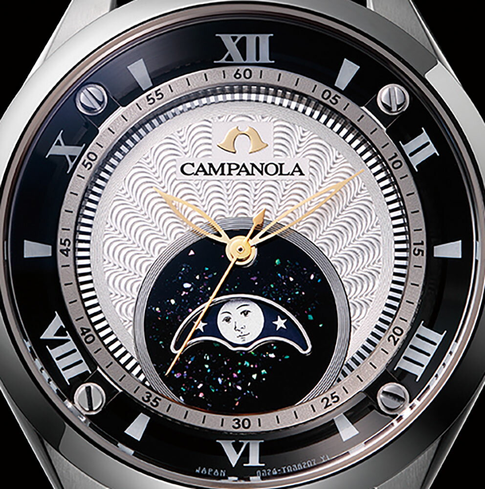 カンパノラ CAMPANOLA シチズン 正規メーカー延長保証付き CITIZEN EZ2000-06A ムーンフェイズ 結弦（ゆづる） 国内正規品 腕時計