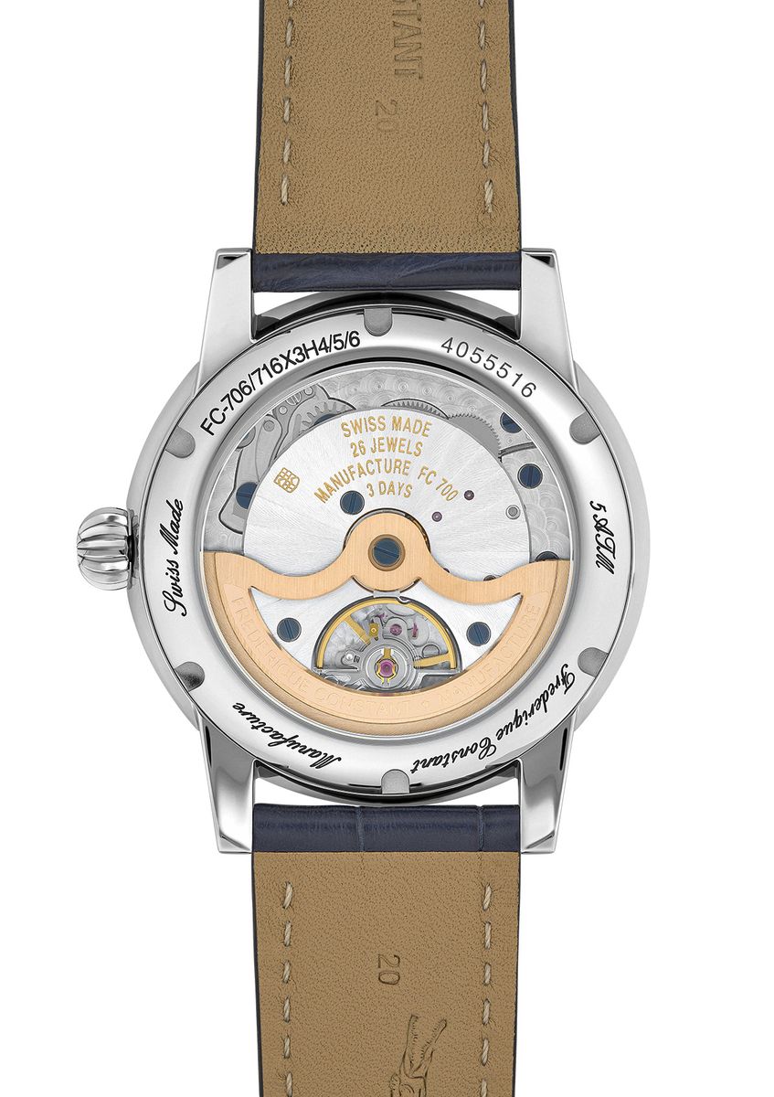 【2000円OFFクーポン★お買い物マラソン★7/26・1:59まで】 フレデリック・コンスタント FREDERIQUE CONSTANT FC-716N3H6 クラシック ムーンフェイズ デイト マニュファクチュール 40mm 国内正規品 腕時計 フレデリックコンスタント