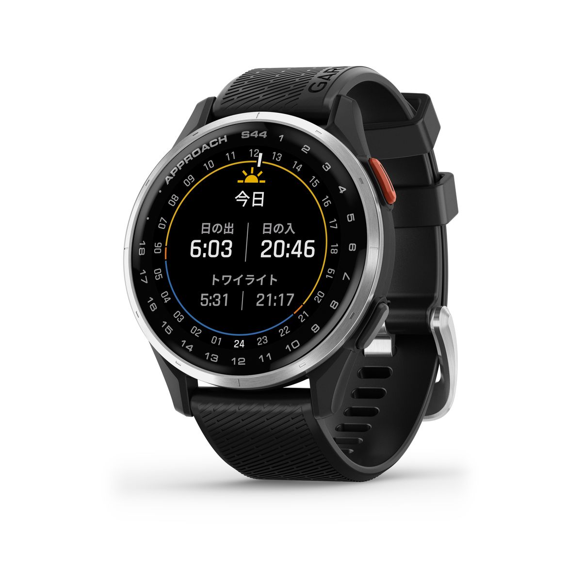 ガーミン GARMIN 010-03009-20 アプローチ S44 ゴルフGPSウォッチ ブラック 43mm 国内正規品 スマートウォッチ