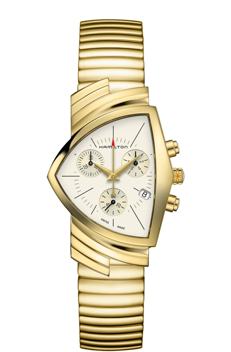 ベンチュラ 腕時計（メンズ） ハミルトン HAMILTON H24422151 ベンチュラ クロノ クォーツ 国内正規品 腕時計