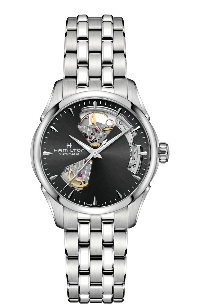 【10%OFFクーポン★FASHION SPECIAL FAIR★5/7・9:59まで】 ハミルトン HAMILTON H32215130 ジャズマスター オープンハート オート 36mm 国内正規品 腕時計