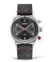 ハンハルト ハンハルト hanhart 1H702L.240-0410 パイオニア リミテッド レッド X グレイ 39mm 限定140本 国内正規品 腕時計