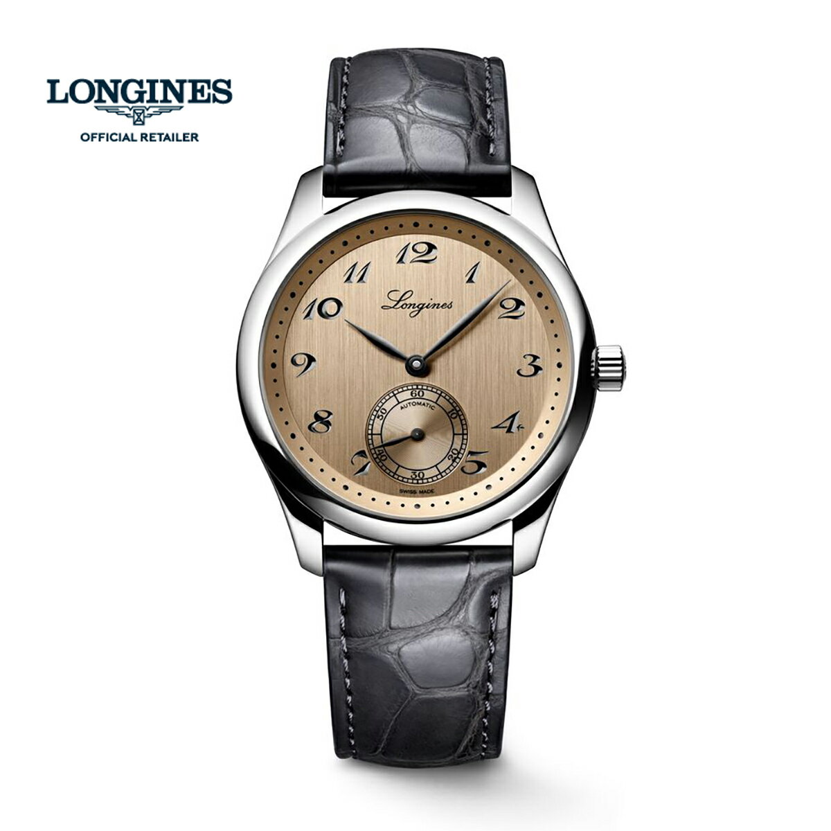 ロンジン 腕時計（メンズ） 【10%OFFクーポン★ファッションジャンル★6/2・9:59まで】 ロンジン LONGINES L2.843.4.93.2 ロンジン マスターコレクション 38.5mm 国内正規品 腕時計