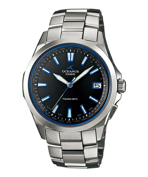 オシアナス 腕時計（メンズ） 【10%OFFクーポン★ファッションジャンル★5/21・9:59まで】 オシアナス OCEANUS カシオ CASIO OCW-S100-1AJF 3 Hands Models スリーハンズモデル 国内正規品 腕時計